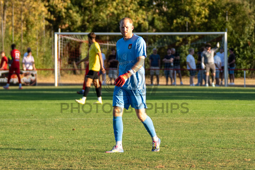 SSV Schwäbisch Hall vs. SG Sonnenhof Großaspach, Fussball, WFV-Pokal, 3. Runde, 11.08.2026 | Maximilian Reule (SG Sonnenhof Großaspach, #01),SSV Schwäbisch Hall vs. SG Sonnenhof Großaspach, Fussball, WFV-Pokal, 3. Runde, 11.08.2026