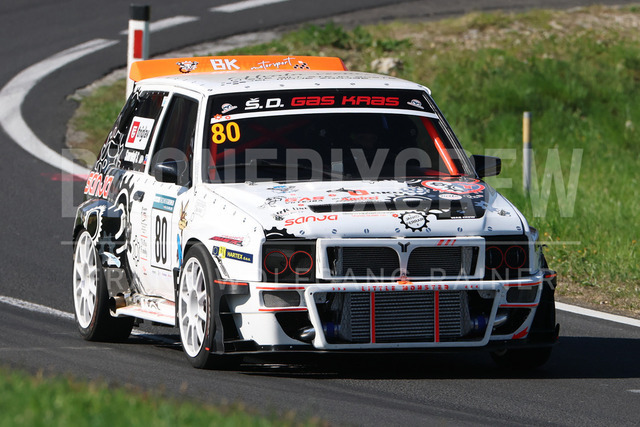FIA European Hill Climb Championship – Rechberg 2026 | FIA European Hill Climb Championship at Rechberg, held from 24 to 26 April 2026 near Tulwitz, Styria, Austria. The image shows Sanja SMRDELJ (SLO) Yugo Lancia Proto Turbo.