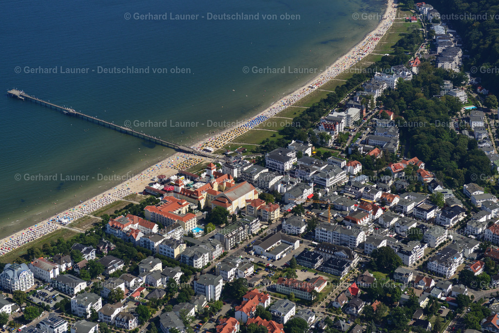 3637824 | BINZ 25.08.2016 Ufer der Ostsee in Binz auf der Insel Rügen in Mecklenburg-Vorpommern. // View of the shore of the Baltic Sea in Binz on the island Ruegen in Mecklenburg-West Pomerania. Foto: Gerhard Launer
