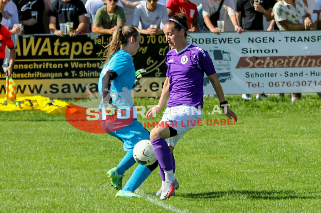 SV Oberglan Damen - Austria Klagenfurt |  ; SV Oberglan Damen - Austria Klagenfurt am 06.06.2022 in Oberglan
(Sportplatz), AUSTRIA, (Photo by Ernst Krawagner sport-fan.at) - Realisiert mit Pictrs.com