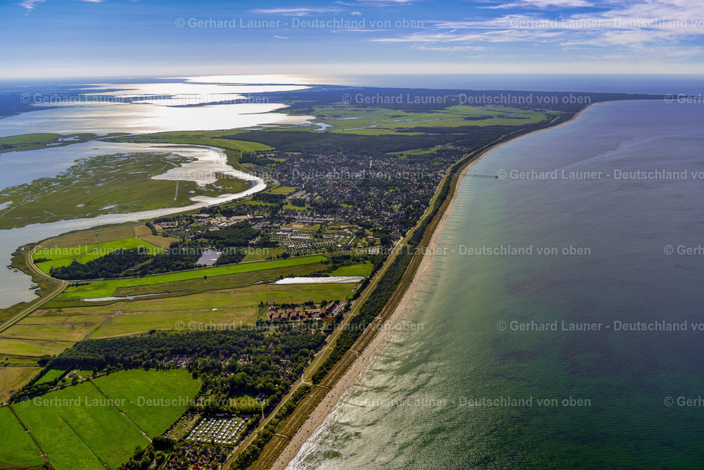 3638223 | Nationalpark Vorpommersche Boddenlandschaft, ZINGST 25.08.2016 Küsten- Landschaft am Sandstrand der Ostsee auf dem Darß in Zingst an der Ostseeküste im Bundesland Mecklenburg-Vorpommern, Deutschland.