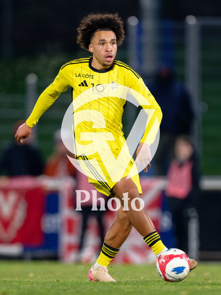 dieci Challenge League - FC Stade Nyonnais v FC Vaduz |  during the dieci Challenge League match between FC Stade Nyonnais and FC Vaduz at Centre sportif de Colovray in Nyon, Switzerland