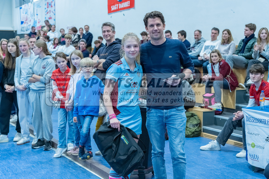 HK_20240303_109440 | Finale und Ehrungen Deutsche Meisterschaft WU16 am 3.3.2024 Hallo DHC, Düsseldorf ,
