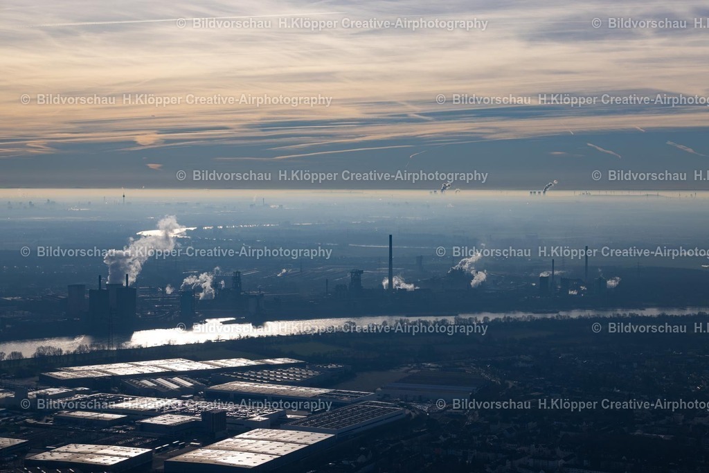 439A8209 | Luftbildfotografie Kraftwerksanlagen des Heizkraftwerkes " STEAG Heizkraftwerk Walsum " in Duisburg im Bundesland Nordrhein-Westfalen, Deutschland - Realisiert mit Pictrs.com