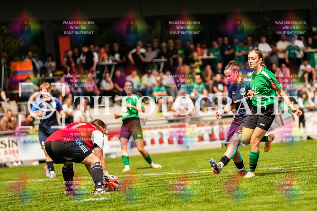 GER, FC Hauingen - SV Waldhaus, Frauen-Fussball, Rothaus Bezirkpokal, Finale, Saison 2024/2025, 29.05.2025 | GER, FC Hauingen - SV Waldhaus, Frauen-Fussball, Rothaus Bezirkpokal, Finale, Saison 2024/2025, 29.05.2025Foto: TH Fotografie/Alessio Bosco