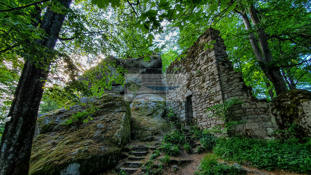 Waldstein Sommer Sonnenuntergang | Impressionen rund um Hochfranken - Frankenwald - Fichtelgebirge - Realisiert mit Pictrs.com