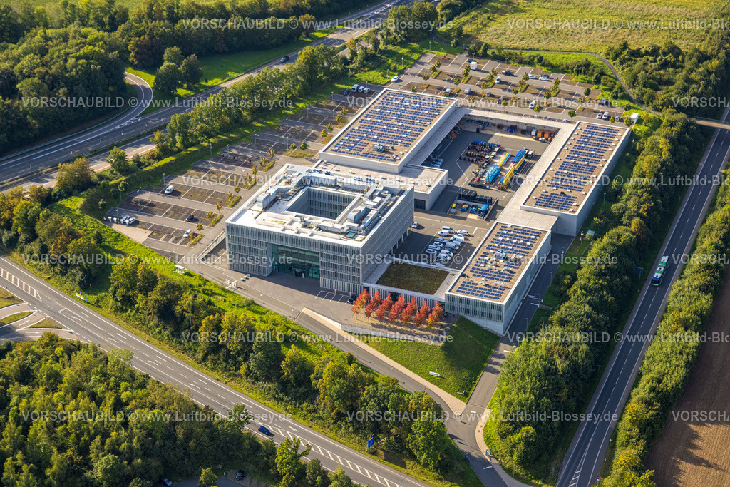 Hagen230902871 | Luftbild, ENERVIE - Südwestfalen Energie und Wasser AG, Emst, Hagen, Ruhrgebiet, Nordrhein-Westfalen, Deutschland