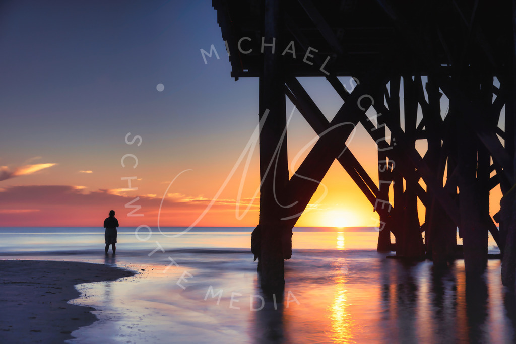 2022-08-24 SPO Strand Sonnenuntergang - 032-3 | Dem Sonnenuntergang entgegen - Realisiert mit Pictrs.com