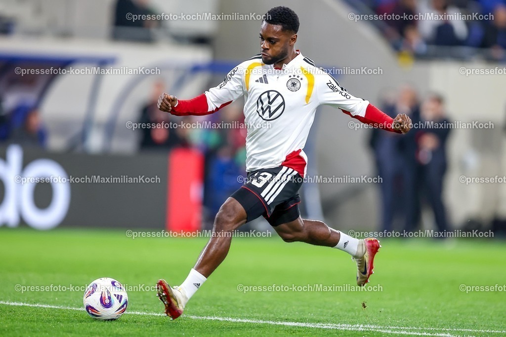 DFB14112503043 | 14.11.2025, Fußball, Länderspiel, WM-Qualifikation Europa, Deutschland - Luxemburg, Stade de Luxembourg (Croix de Gasperich, Luxemburg), 9. Spieltag, Saison 2025 2026: Ridle Baku (GER #23)  Regulations prohibit any use of photographs as image sequences and or quasi-video.