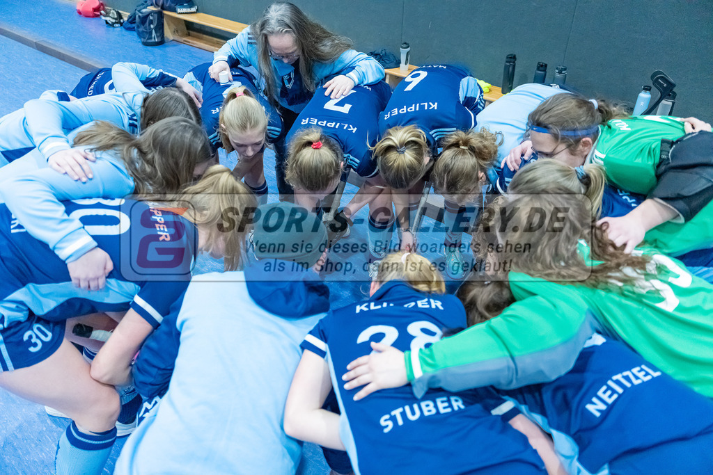 HK_20240303_108797 | 1. Halbfinale Deutsche Meisterschaft WU16 am 3.3.2024 Halle DHC, Düsseldorf ,