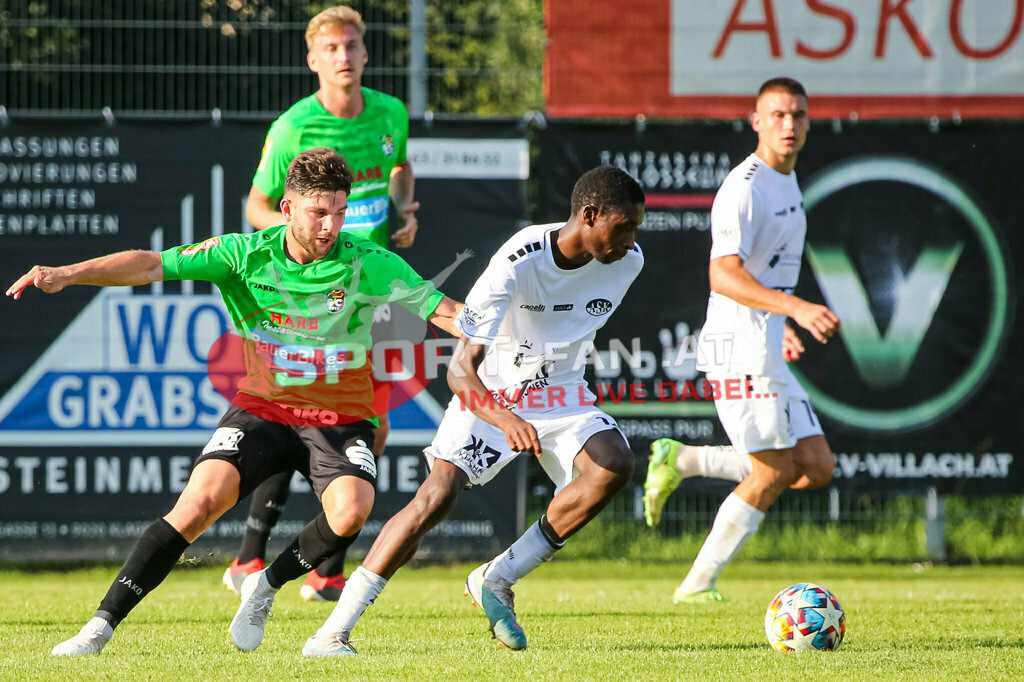 ASK Klagenfurt - SC Weiz 2:3, Kärntner Liga 3. Runde | Mersei Nsandi (ASK Klagenfurt #16) ASK Klagenfurt - SC Weiz 2:3 am 13.08.2023 in Klagenfurt
(ASK Sportzentrum Fischl), Austria, (Photo by Ernst Krawagner sport-fan.at) - Realisiert mit Pictrs.com