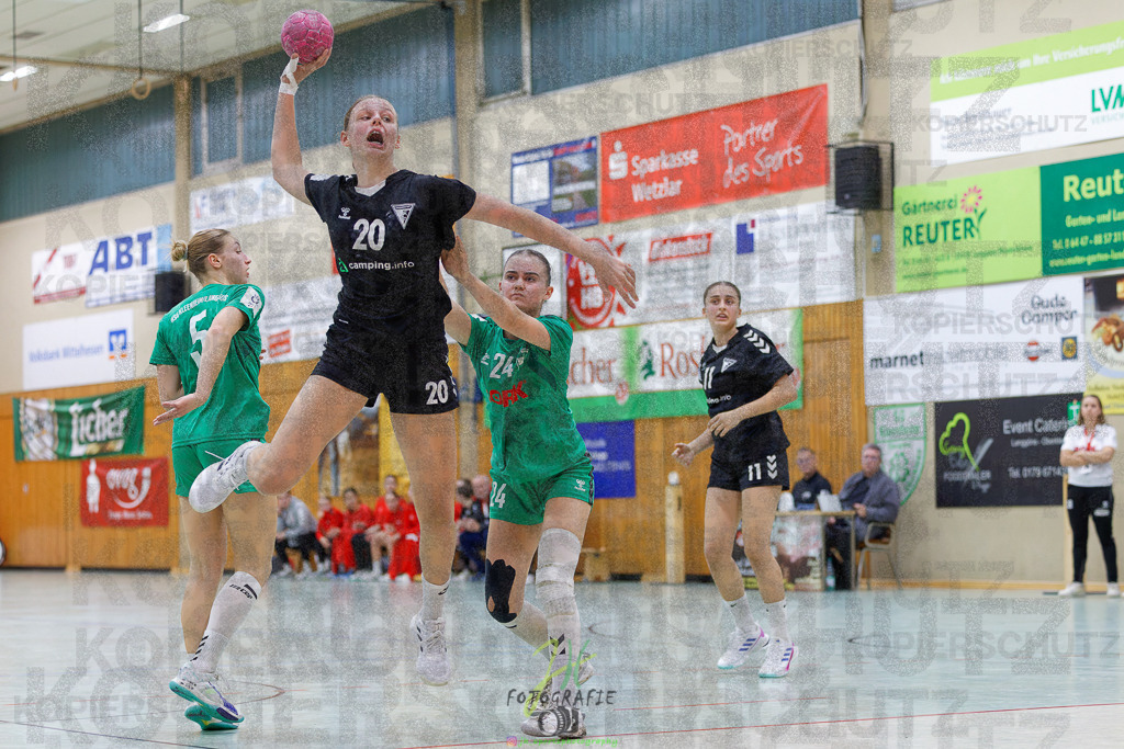 2024-10-19_201 | Jugendbundesliga B-Jugend weiblich; HSG Kleenheim/Langgöns - Longericher SC am 19.10.2024 in Oberkleen (Weidig-Halle) - Realisiert mit Pictrs.com