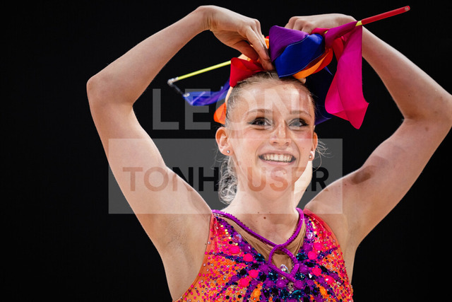 Die Finals 2026 - Rhythmische Sportgymnastik, 26.07.2026 | Luzie-Riva Kampe - TSV 1862 Friedberg (Band); Die Finals 2026 - Rhythmische Sportgymnastik am 26.07.2026 in der ZAG-Arena, Hannover - Realisiert mit Pictrs.com
