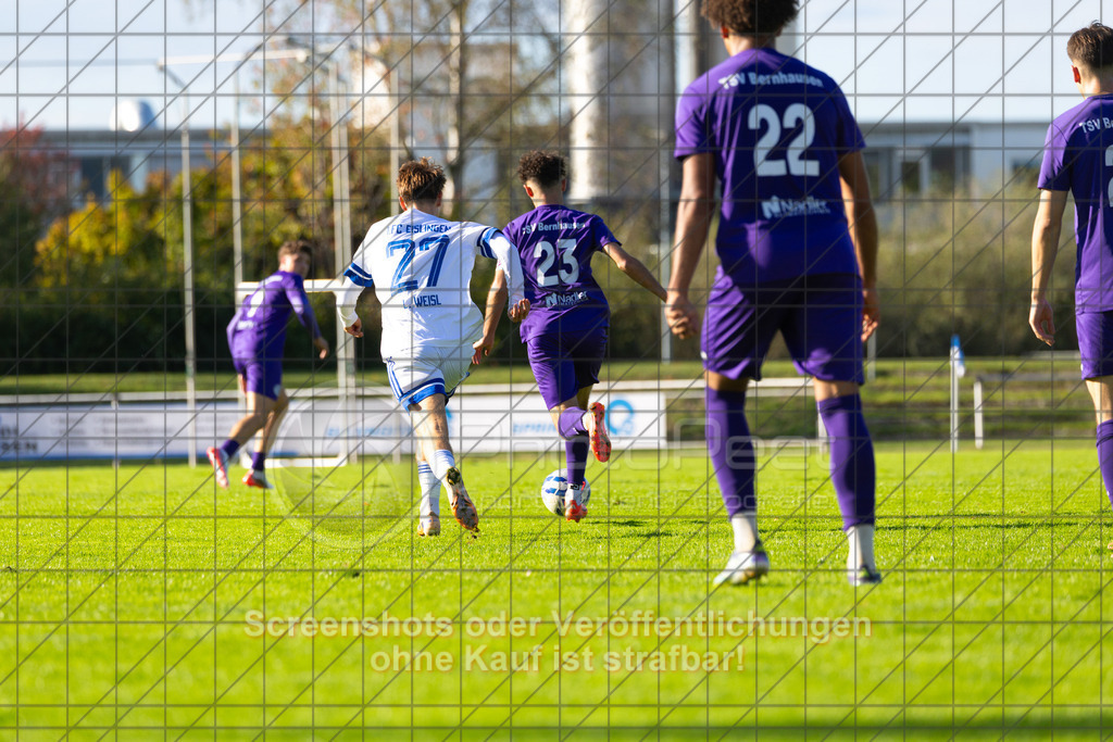 20261010_161334_0372_(c)_by_PhotoPeet | #,1.FC Eislingen (weiß) vs. TSV Bernhausen (lila), Fussball, Landesliga 2 - wfv, 11. Spieltag, Saison 2026/2027, Rasenplatz, Eichbachstation, Haldenstraße, 73054 Eislingen, 10.10.2026 - 15:30 Uhr,Foto: PhotoPeet / Sport- &amp; Eventfotografie / Peter Harich