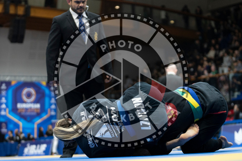 20240119PBB1941 | Fighters compete during the IBJJF European Championship in Paris, France, on January 19, 2024.