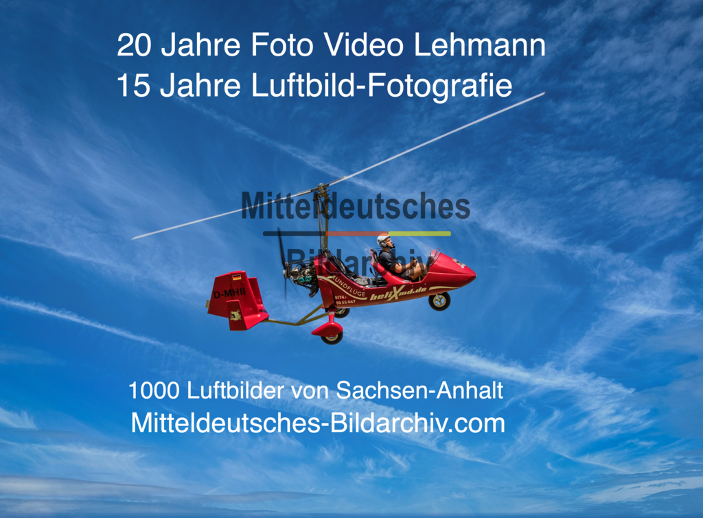Gyrokopter_Mitteldeutsches_Bildarchiv | Die schönsten Luftbilder von Sachen-Anhalt & Mitteldeutschland als Bilddatenbank zur kommerziellen Nutzung. Nutzen Sie unsere Erfahrung seit 2005 in der Luftbildfotografie. - Realisiert mit Pictrs.com