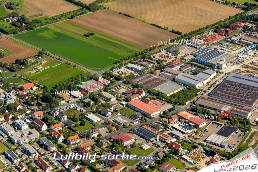 Das Luftbild zeigt :  Schwebheim - Die Luftaufnahme wurde 2023 vom UL-Flugzeug aus erstellt ( keine Drohne ) - Hochauflösende Luftaufnahme - Für grossformatige Ausdrucke geeignet. Die Geschenkidee !Mit Lizenz und Bildrechte bestellbar