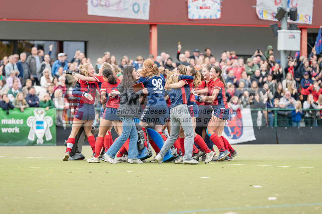 HK_20231022_106145 | Finale Deutsche Meisterschaft Feld WU16 Uhlenhorst Mülheim - Düsseldorfer HC am 22.10.2023 DHC, Düsseldorf ,