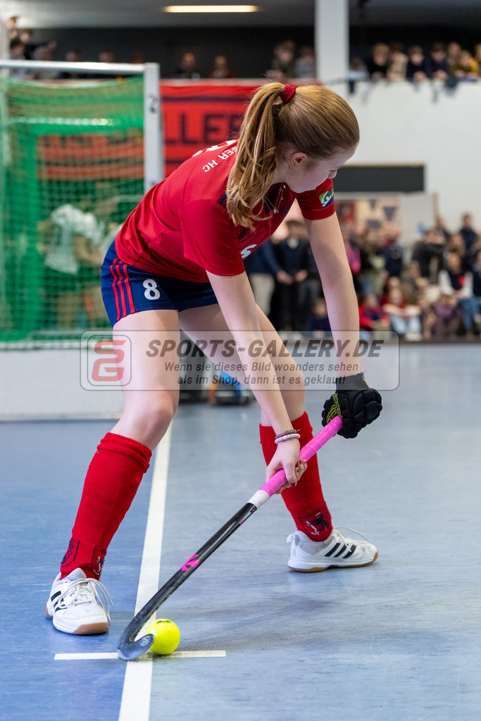 HK_20250223_103170 | Deutsche Meisterschaft wU14 Finale und Ehrungen am 23.2.2025 Düsseldorfer HC, Düsseldorf