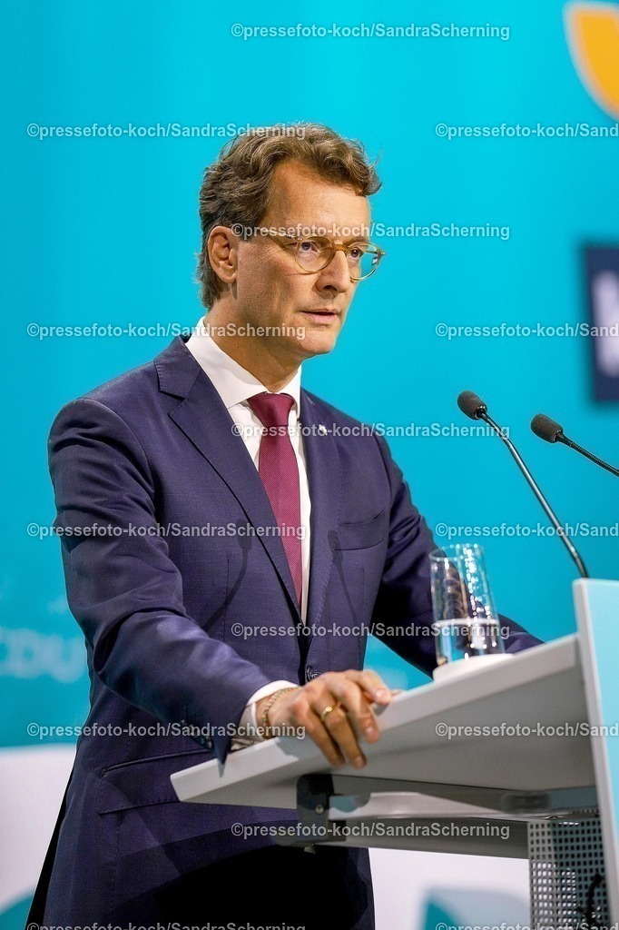 xsscx30082501009 | 30.08.2025, xsscx, Ministerpr‰sident Hendrik W¸st auf dem 47. Landesparteitag der CDU Nordrhein-Westfalen - mit dem Motto - SO! geht kommunal - im World Conference Center in Bonn Nordrhein-Westfalen Deutschland