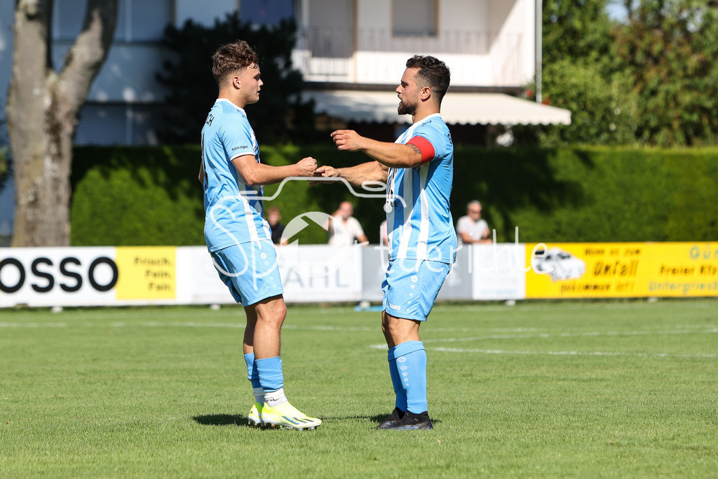 BC Aichach - SC Ried/ND | Jubel nach 2-0 durch BCA #11