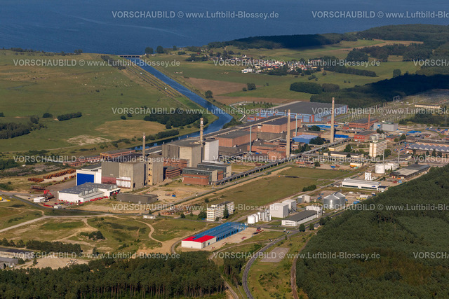 Greifswald12084158Lubmin | Reaktorhaus ehemaliges Kernkraftwerk Lubmin Atomkraftwerk,  Lubmin, Greifswalder Bodden, Mecklenburg-Vorpommern, Deutschland, Europa