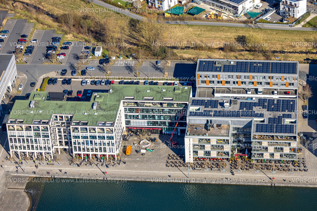 Dortmund250300502 | Luftbild, S.E.A. House Gastronomie am Phoenix-See, Außengastronomie, Hörde, Dortmund, Ruhrgebiet, Nordrhein-Westfalen, Deutschland