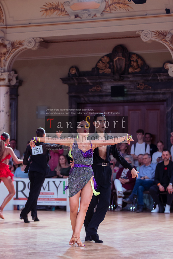 20250705_WDSF_Open_U21_Lat-dC25-4711 | Tanzsportbilder, Standardtanz, Lateintanz, WDSF, DTV, LTVB, dancecomp, goc, hessen tanzt, blaues band der spree, walzer, tango, wiener walzer, slowfox, quickstepp, samba, rumba, cha-cha-cha, paso doble. jive, hd-kroft photography, turniertanzsport
