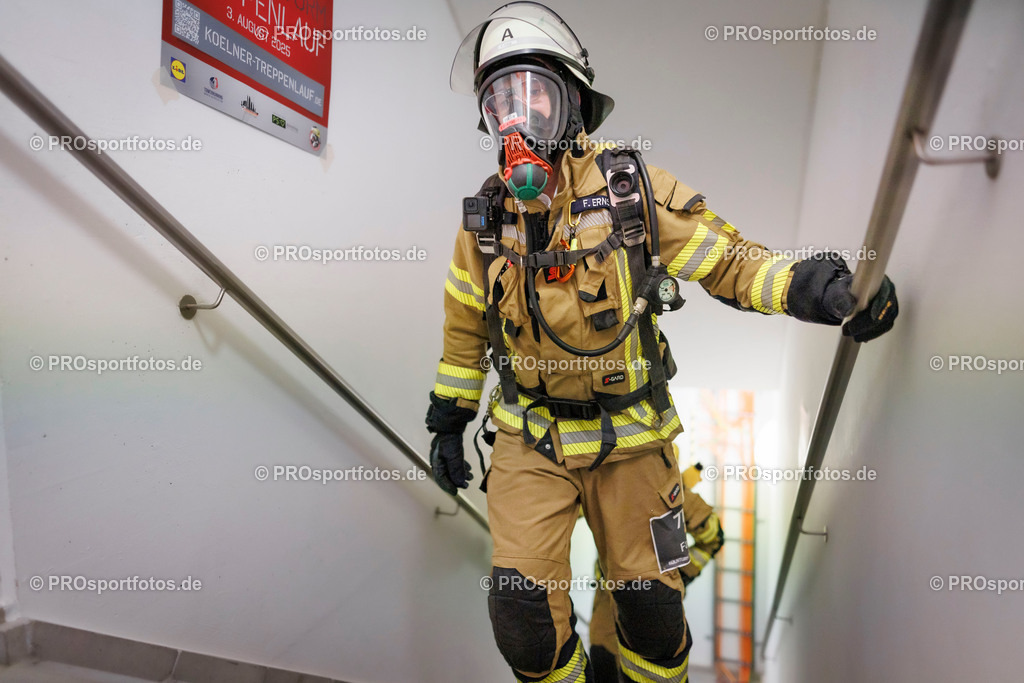 KölnTurm Treppenlauf; Köln, 03.08.2025 | Impressionen vom KölnTurm Treppenlauf am 03.08.2025 in Köln (Nordrhein-Westfalen). 