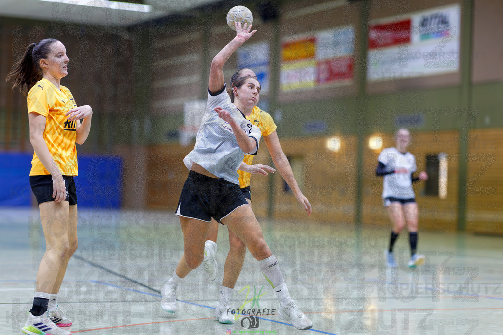 Frauen Oberliga Mitte (HHV); HSG Eibelshausen/Ewersbach - HSG Linden | Frauen Oberliga Mitte (HHV); HSG Eibelshausen/Ewersbach - HSG Linden am 15.11.2025 in Eibelshausen (Holderberghalle)Photo © 2025 - Jörg Heinrich - Realisiert mit Pictrs.com