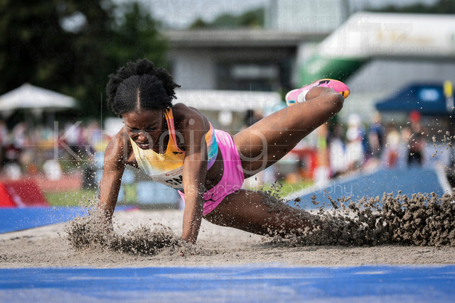 61. Internationales Pfingstsportfest; Rehlingen-Siersburg, 24.05.2026 | REHLINGEN , GERMANY - MAY 24: JIi James Smith (USA/Vereinigte Staaten von Amerika) during the 61. Internationales Pfingstsportfest on 24.05.2026 at the  Bungertstadion in Rehlingen-Siersburg (Saarland / Deutschland).