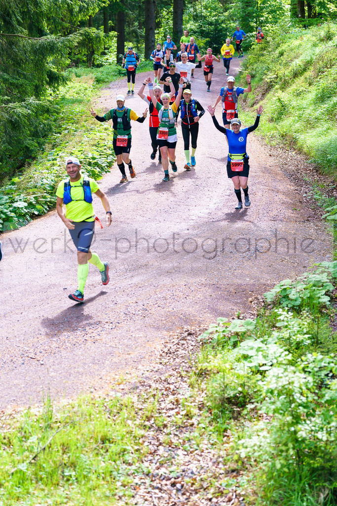 Rennsteiglauf Marathon 2025 | Marathon von Neuhaus/Rwg. nach Schmiedefeld/Rstg. am 17. Mai 2025