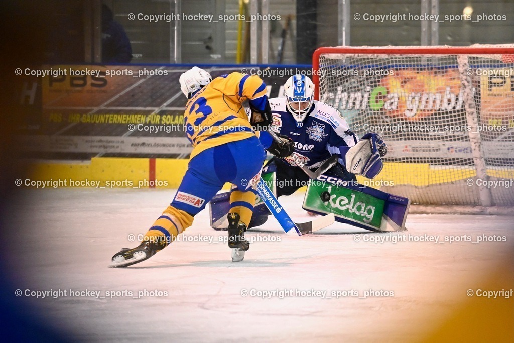 ESC Steindorf vs. EHC Althofen 13.1.2024 | #63 Hammerle Simon, #72 Moser Lukas