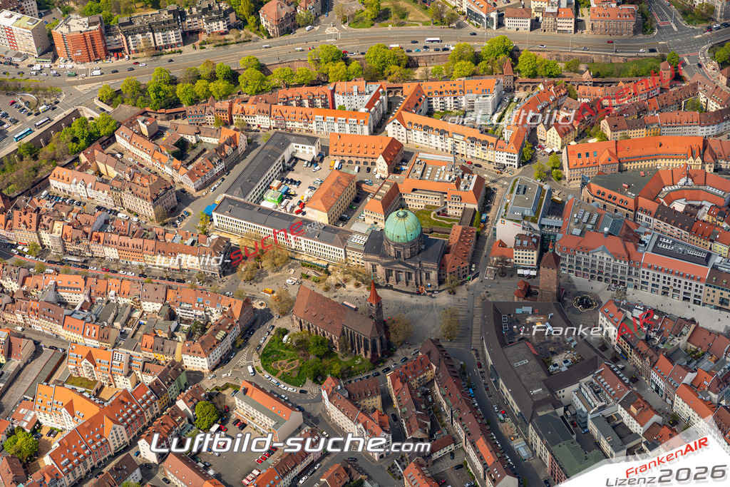 Das Luftbild zeigt St Elisabeth Nürnberg - Die Luftaufnahme wurde 2023 vom UL-Flugzeug aus erstellt ( keine Drohne ) - Hochauflösende Luftaufnahme - Für grossformatige Ausdrucke geeignet. Die Geschenkidee !Mit Lizenz und Bildrechte bestellbar