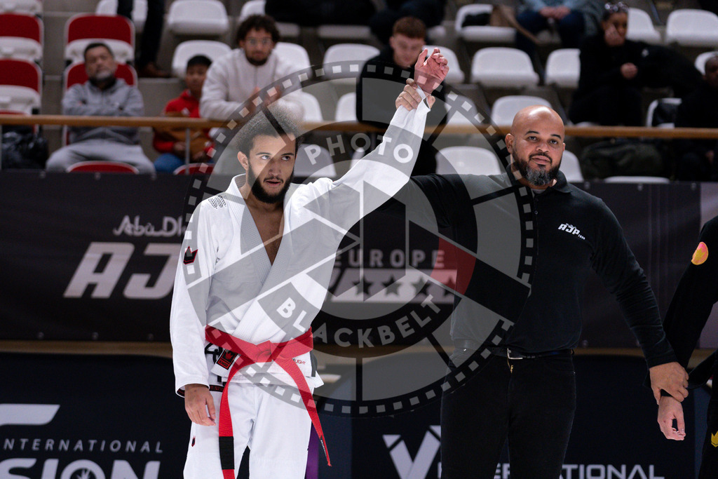 20241013PBB0628 | Athletes compete during the AJP Tour Europe Continental Jiu-Jitsu Amateurs & Masters Championship on October 13, 2024 in Almere near Amsterdam, Netherlands. © Chiara Dazi / photoblackbelt