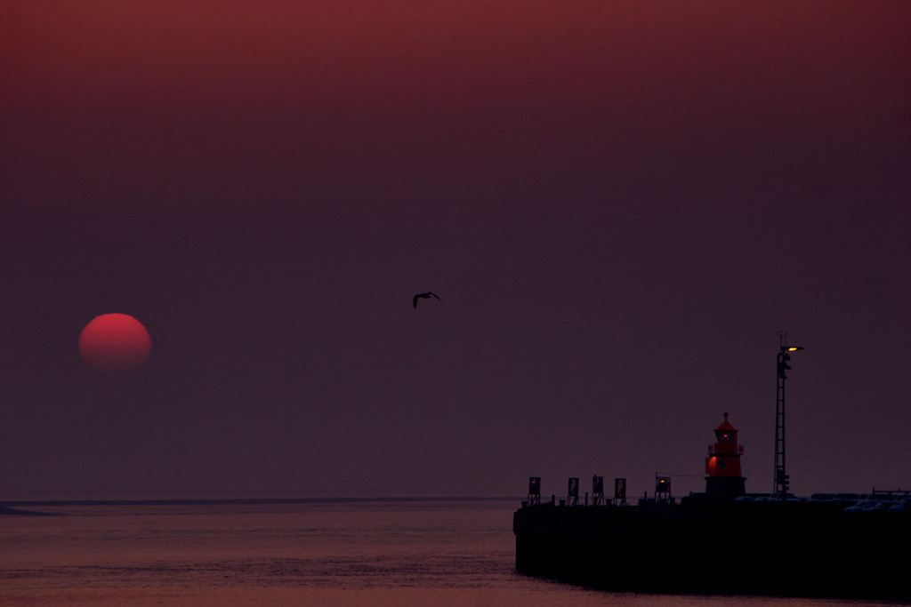 Hafen Abendsonne | kleinen-fotografie