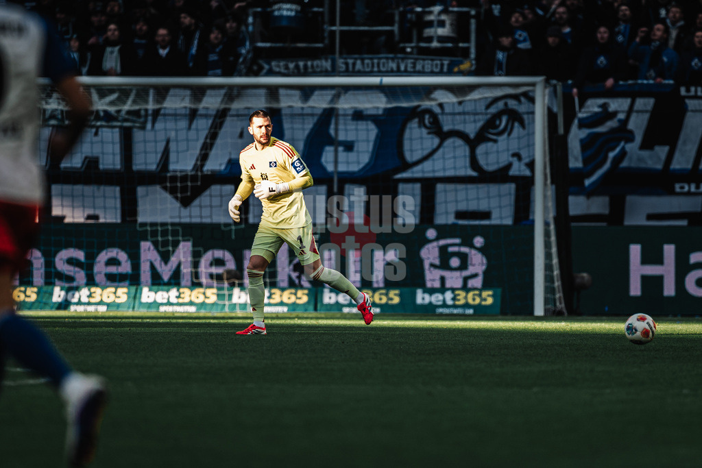 Fußball | Männer | Saison 2025/2026 | 1. Fußball-Bundesliga | 22. Spieltag | Hamburger SV vs. 1. FC Union Berlin | 14.02.2026 | Daniel Heuer Fernandes (#1, HSV)
