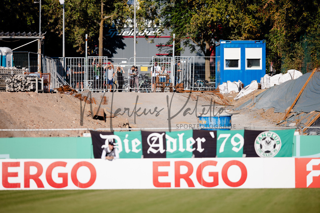 DFB-Pokal 2025/2026, 1. Runde: SC Preußen Münster - Hertha BSC Berlin | Münster, 18.08.2025: DFB-Pokal 2025/2026, 1. Runde, SC Preußen Münster gegen Hertha BSC Berlin im LVM-Preußenstadion in Münster.(Foto: sportfotografie.ms | Markus Paletta) - Realisiert mit Pictrs.com