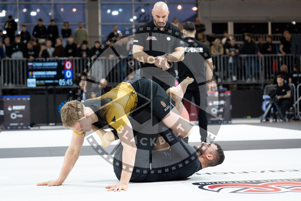 20260214PBB0443 | Fighters compete during the ADCC European Trials  competition day 1 in Belgrade, Serbia, on February 14, 2026.