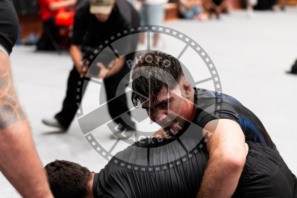 20250906PBB0590 | Fighters compete during the ADCC European Trials  competition in Warsaw, Poland, on September 6, 2025.