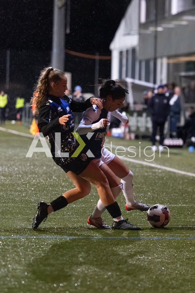 Fußball I Frauen I Saison 2025-2026 I AXA Women's Super League | Women I 14. Spieltag I Grasshoppers Club Zürich - FC Luzern I 14.02.2026 | 7 Qëndresa Krasniqi (AL) (GC Zürich) – Mittelfeld - Realisiert mit Pictrs.com