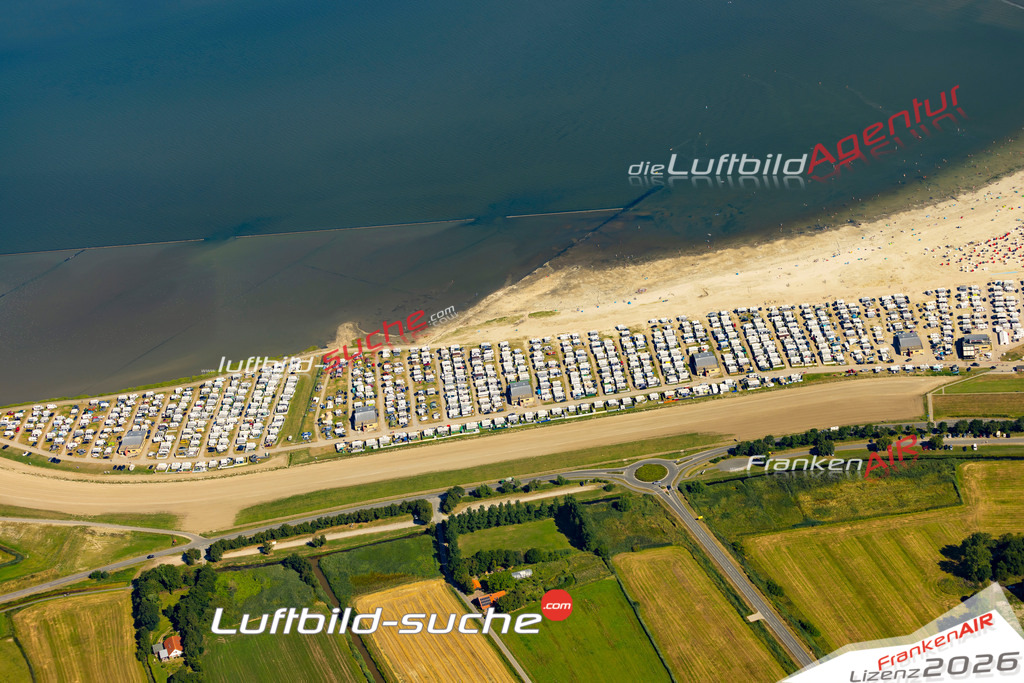 Aktuelles Luftbild von Bensersiel Strand Esens - Die Luftaufnahme wurde 2022 mittels UL-Flugzeug erstellt ( keine Drohne ) - hochauflösende Kamera-Systeme von  Canon -Beste Qualität - Für grossformatige Ausdrucke geeignet. Die Geschenkidee !