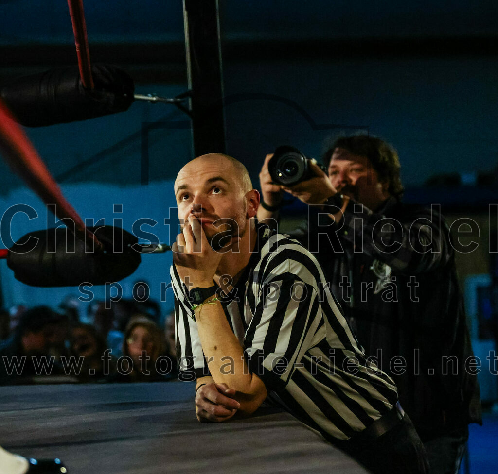 2023-11-11_039_Erding_Wrestlingshow | Erding, Deutschland, 11.11.2023:
Wrestling, Saison 2023, EWS Wrestling ERDING

Foto: Christian Riedel / fotografie-riedel.net