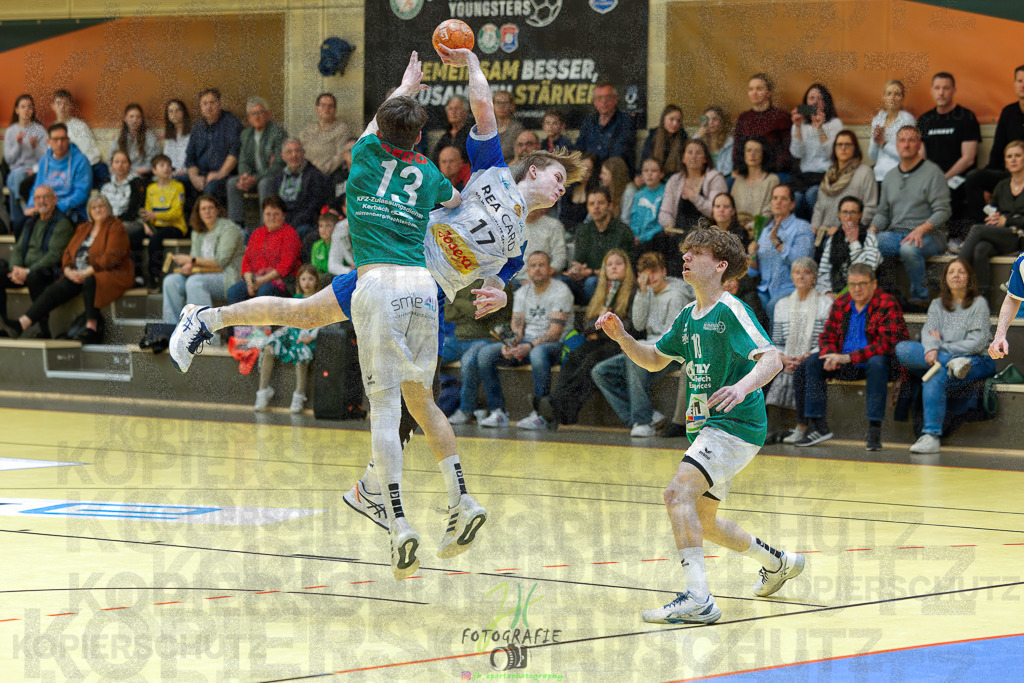 mJC-Regionalliga, Halbfinale Hessenmeisterschaft; HSG Dutenhofen/Münchholzhausen - TSV Pfungstadt | mJC-Regionalliga, Halbfinale Hessenmeisterschaft; HSG Dutenhofen/Münchholzhausen - TSV Pfungstadt am 15.03.2025 in Münchholzhausen (Sporthalle Münchholzhausen)Photo © 2025 - Jörg Heinrich - Realisiert mit Pictrs.com