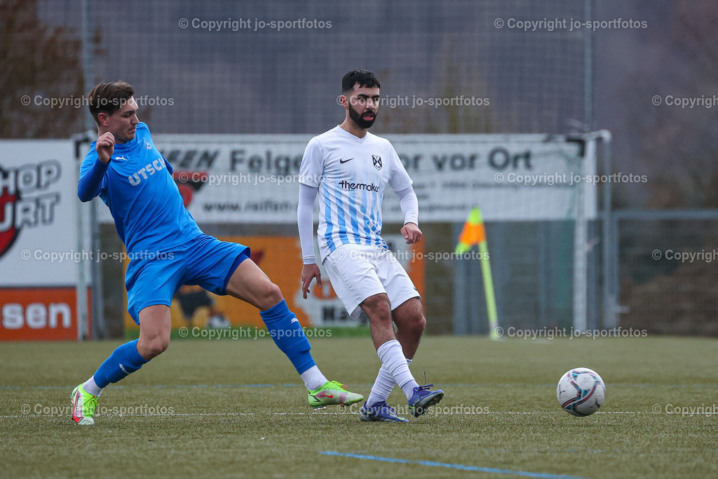 BQ3I4142 | 19.02.2023; Testspiel; Kunstrasenplatz Frohnhausen; SSV Oranien Frohnhausen : TSV Bicken