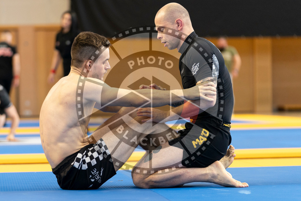 20240316PBB0323 | Athletes compete during the ADCC Eastern European Open grappling Competition in Poznan, Poland, on March 16, 2024.