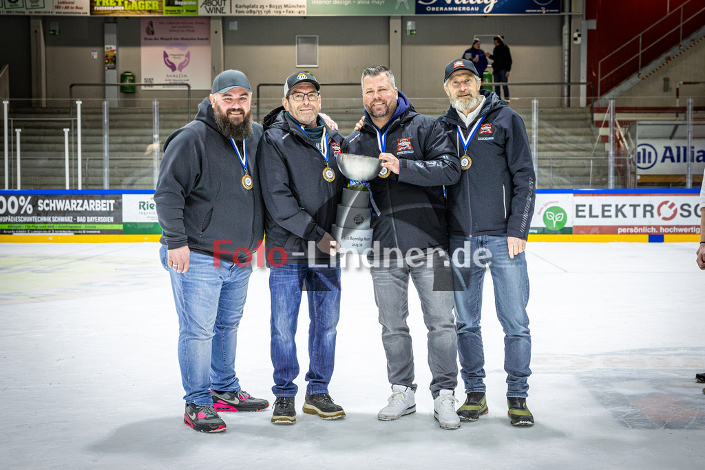 Peißenberg MINERS U20 Meisterfeier | Eishockey Bayernliga U20 Siegerehrung 2026, Peißenberg MINERS U20 Meisterfeier, 20260314,,2026-03-14 in Peißenberg (flatbuy Arena Peißenberg), Copyright: WolfgangxLindner www.foto-lindner.de