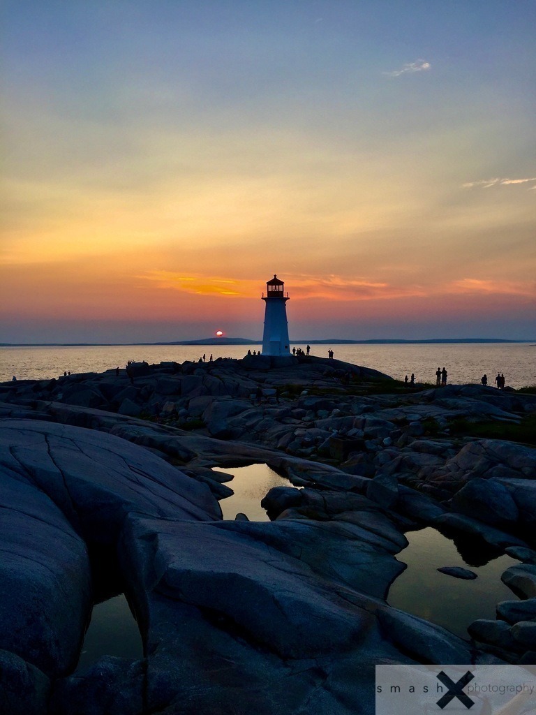 Sunset-Lighthouse 06 | Peggy's Cove, Halifax, Nova Scotia (Canada/Kanada)
