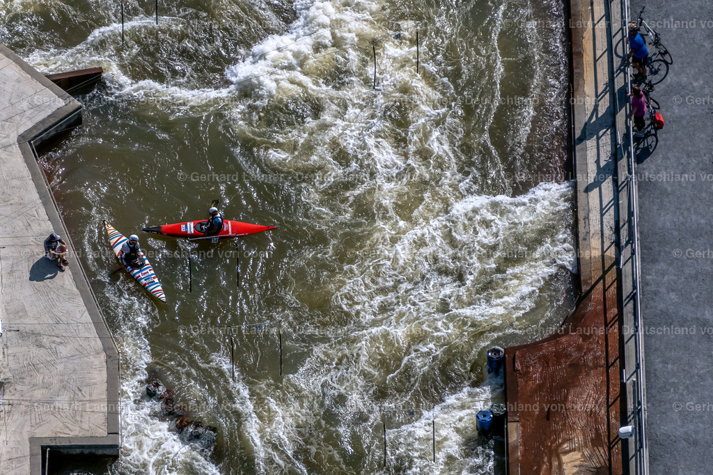 4042017 | Der Kanupark Markkleeberg ist die zweite weltcuptaugliche künstliche Wildwasseranlage in Deutschland neben dem Eiskanal in Augsburg