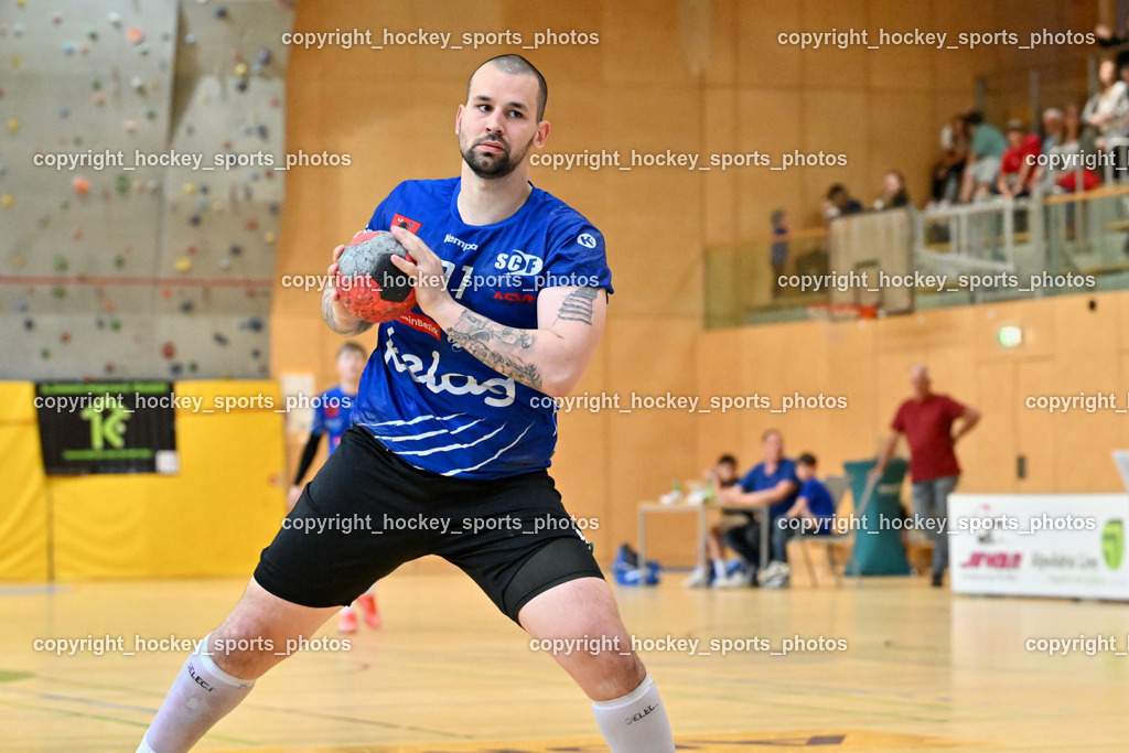 SC Ferlach vs. HSG Holding Graz | #81 Milicevic Micha SC Ferlach, SC Ferlach vs. HSG Holding Graz, SC Ferlach vs. HSG Holding Graz am 24.05.2025 in Ferlach (Ballspielhalle Ferlach), Austria, (Photo by Bernd Stefan)